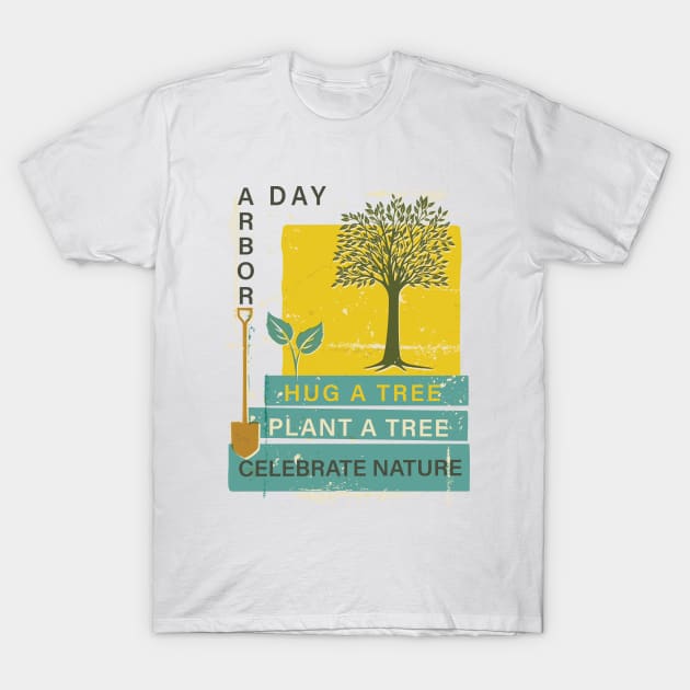 Tree Hugger T-Shirt by SWON Design